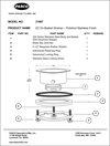 EZ On Basket Strainer � Polished Stainless Finish